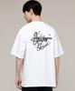 GRAVER [Unisex] Signed Black Lettering Back Logo Short Sleeve T-Shirt_White