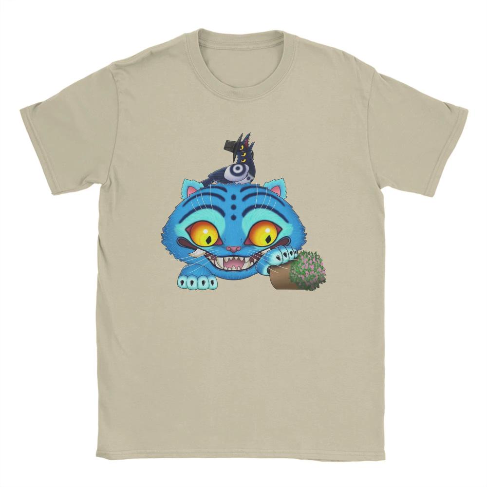 Мужские футболки K-pop Demon Hunters Женские футболки Тигр Птица и Ваза Хлопковые топы Забавные мужские футболки с коротким рукавом и круглым вырезом 3XL Футболки