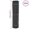 Weed Control Fabric Black 0.5x25 m PP