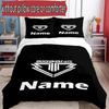 3pcs Duvet Cover Set (1*Duvet Cover + 2*Pillowcase, Without Core), Custom Name BIGBANG Pattern Bedding Set, Home Bedroom Decor Gift