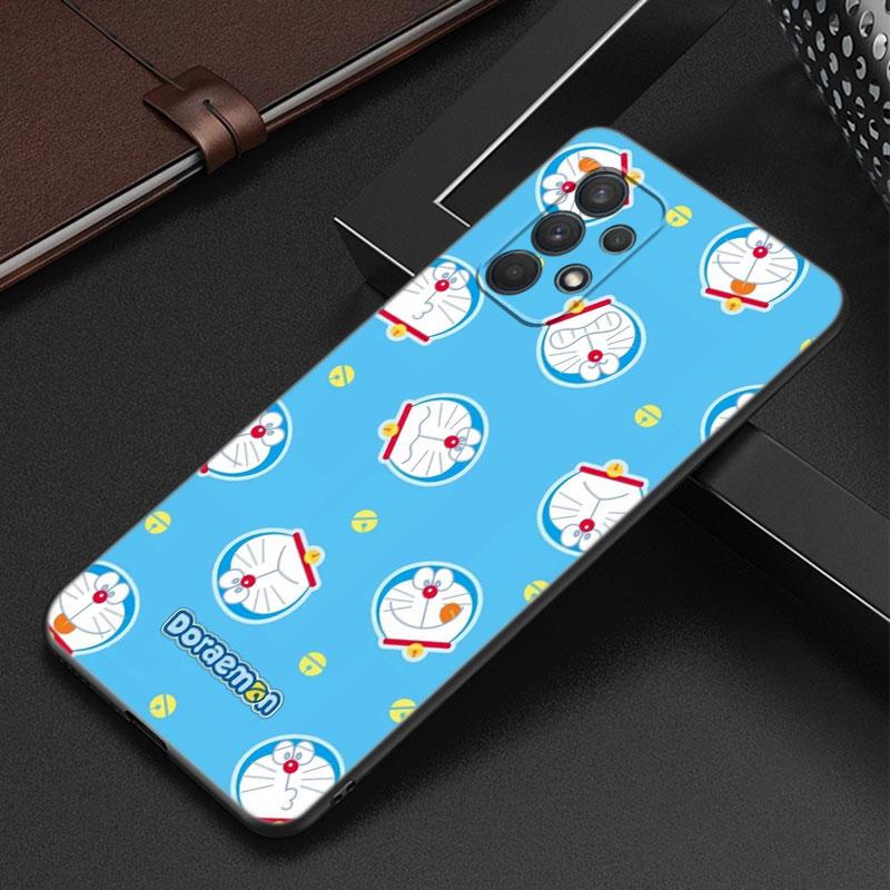 Милый чехол для телефона Doraemon Moon для Samsung Galaxy A12 A22 A31 A32 A50 A51 A70 A71 A72 A11 A21S A02S A10S A20S A30S A52 S 5G
