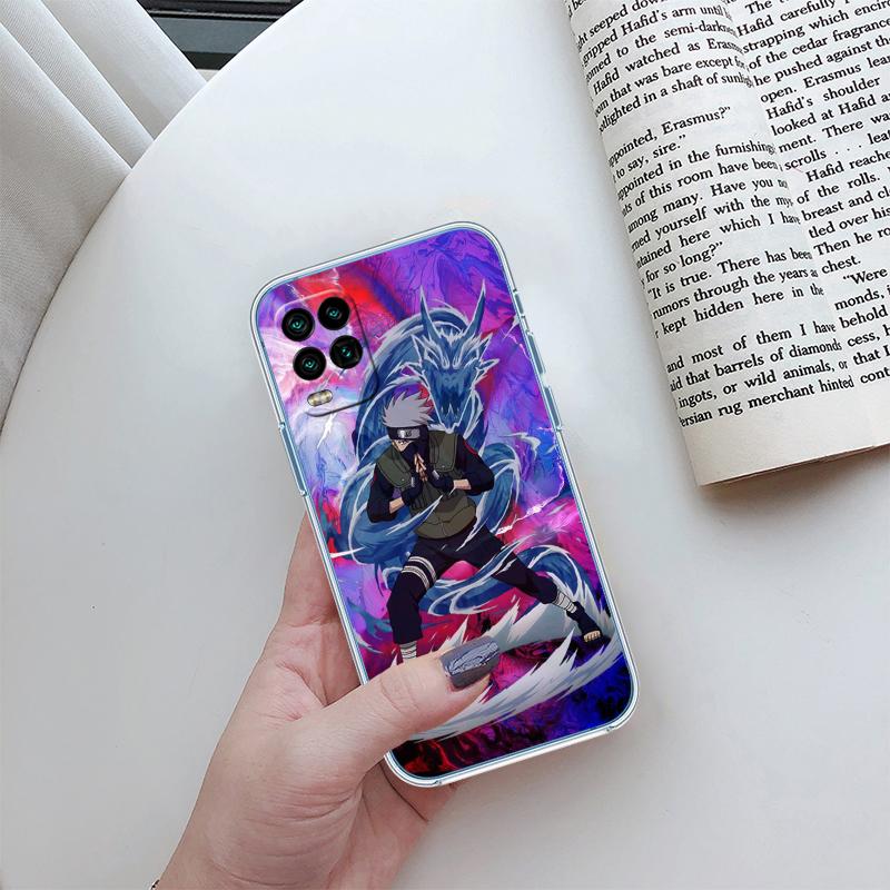 RA23 Naruto Kakashi Transparent Phone Case for Motorola Moto G7 G8 G9 G84 G85 G73 G24 G15 Z2 Play Power Plus