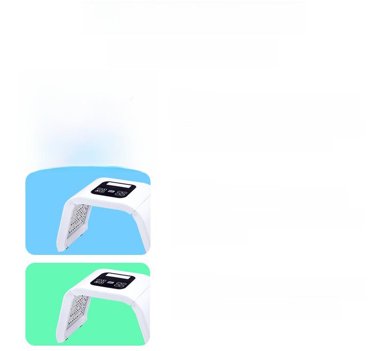 Маска для фотоомоложения кожи: Светотерапия красным/синим светом для салонов красоты