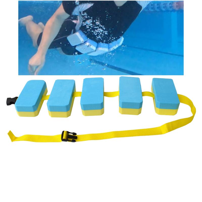 1 Piece Adjustable Eva Board Swimming Back Floating Foam Board Float Belt Waistband Adult Children Swim Training Equipment