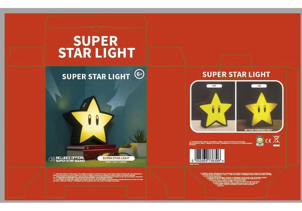 Креативная ночная лампа-проектор звездного неба - Ручная светящаяся лампа-звезда для концертов