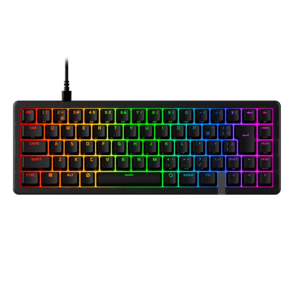 Игровая клавиатура HyperX Origins 2 Pro 65 Gaming Rapid, Японская, Официальный японский дистрибьютор, Клавиатура, Триггер, Раскладка, Проводная, Продукт, BN7S3AA#ABJ