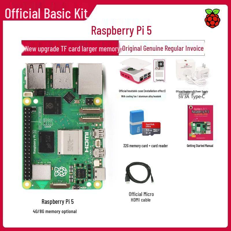 Набор для разработки CreateBlock Raspberry Pi 5B