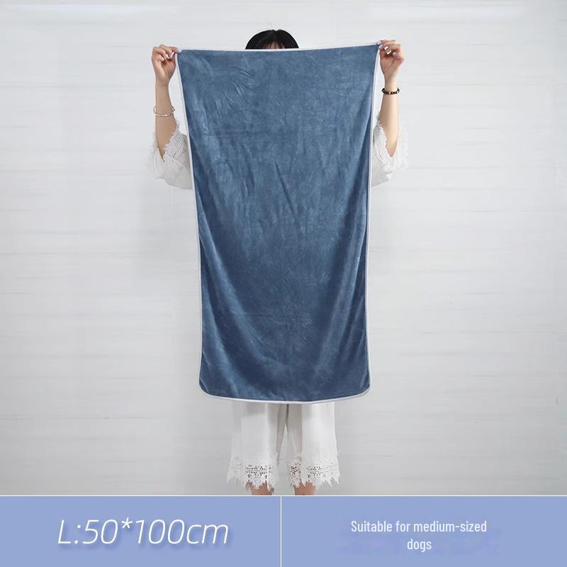 Супервпитывающее быстросохнущее полотенце для кошек и собак - большое, нелиняющее банное полотенце для золотистых ретриверов
