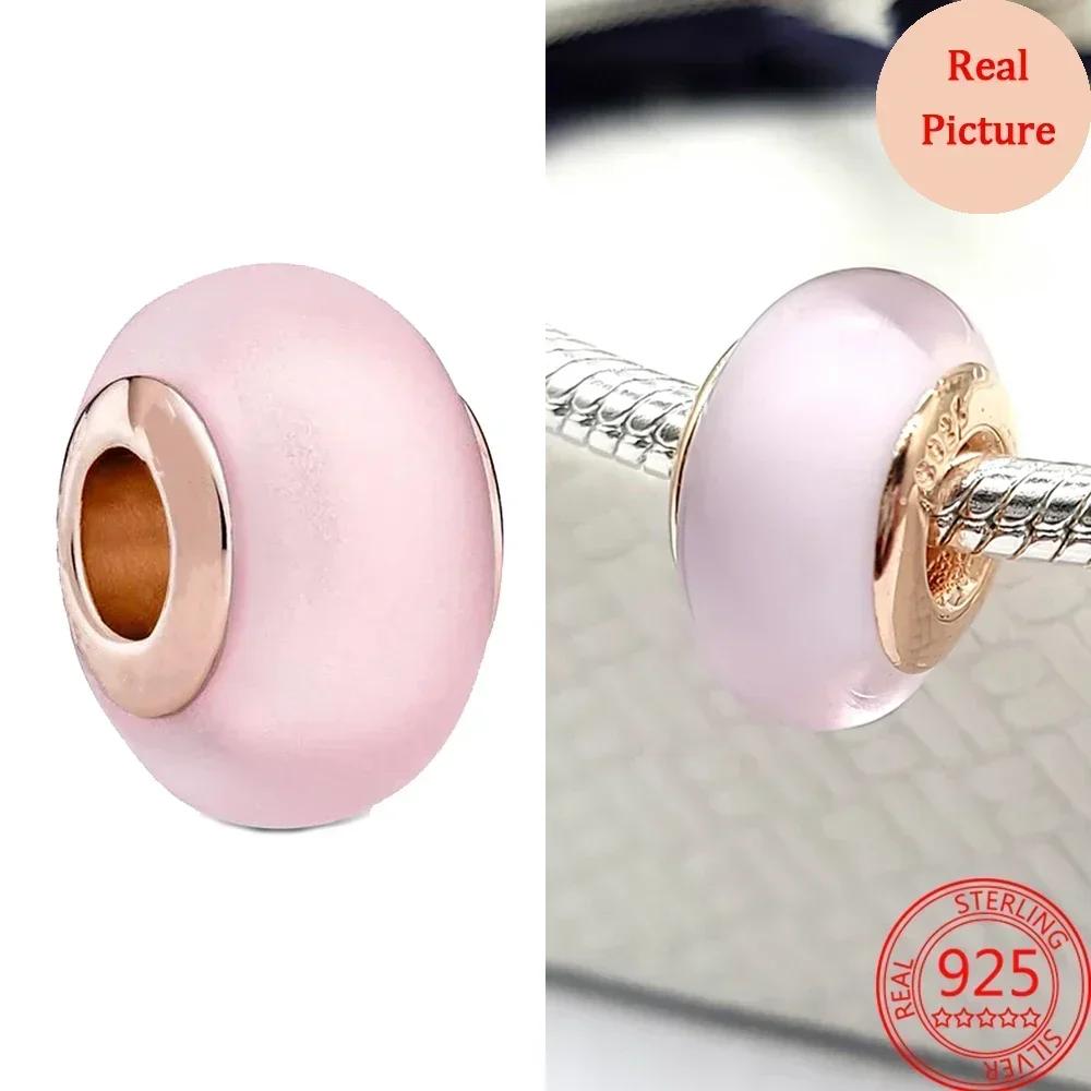 Разноцветные бусины из муранского стекла, стеклянный шарм с волнистым узором, шармы из волнистых стеклянных бусин, подходят для браслетов известных брендов, женские медные украшения, подарок