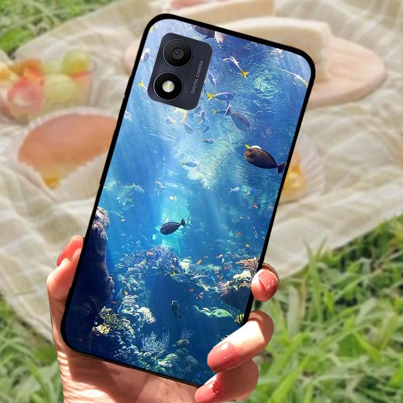 For Alcatel 1B 2022 Case 5031D 5031G Black Cases Silicone Soft TPU Phone Cover Fundas Case For Alcatel 1B 2022 5.5" Bumper Cases
