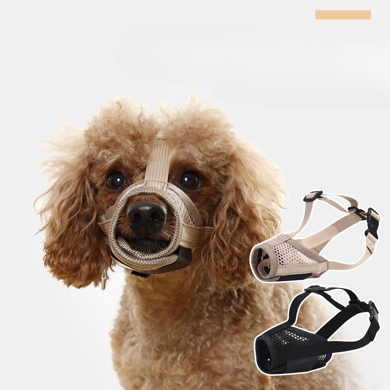Breathable Dog Muzzle Anti Bite Anti Licking Anti Eating Drinkable Design Pet Safety Muzzle For Small Medium Large Dogs