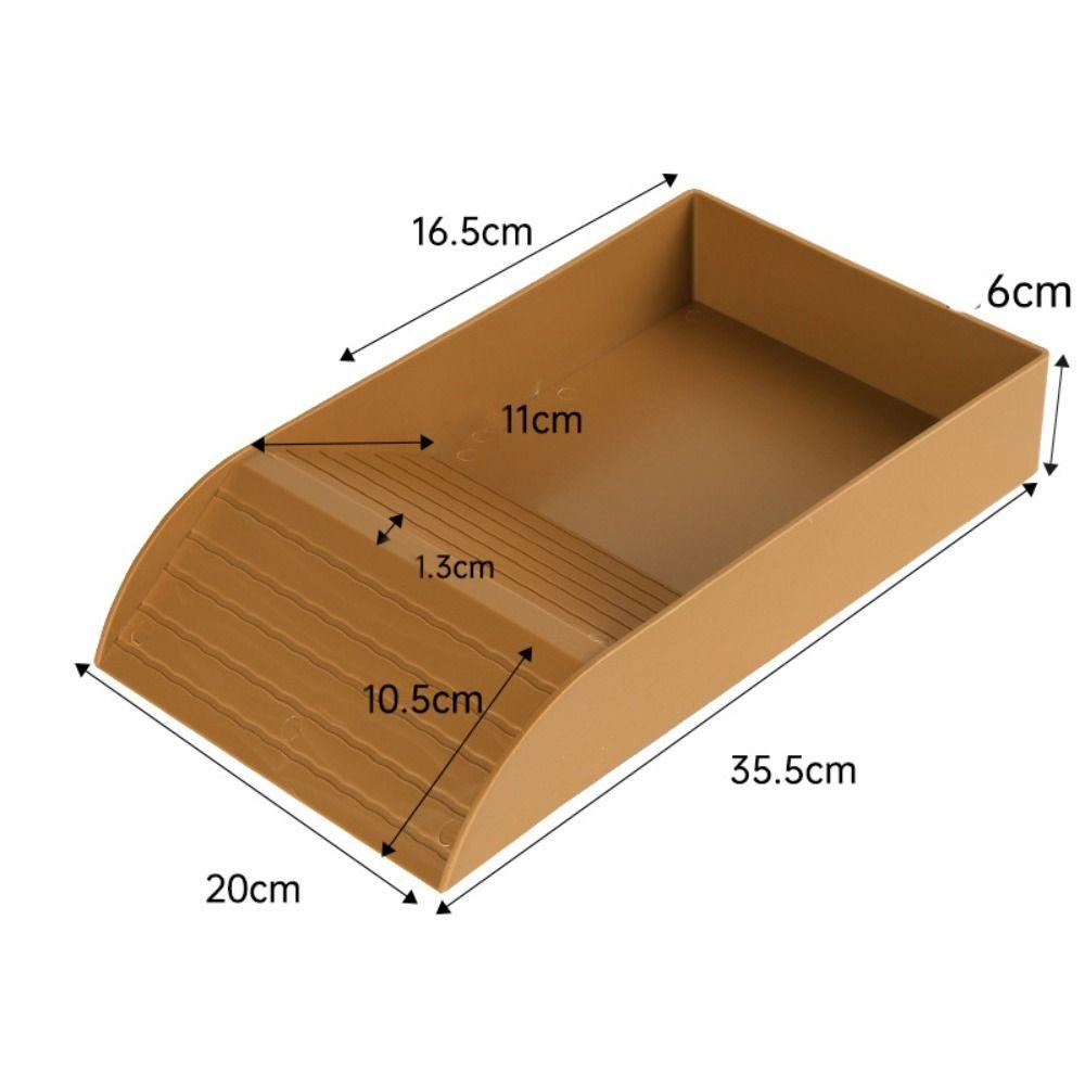 С Пандусом Черепашья Ванночка Пластиковая Кормушка для Рептилий Миска Новая Игрушка для Лазания для Рака-отшельника