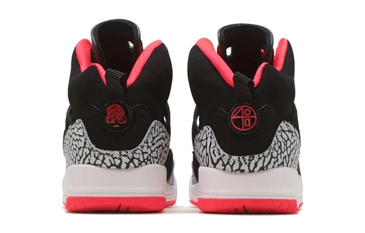 Air Jordan Spizike 'Черный Красный Серый' Gs 535712-064