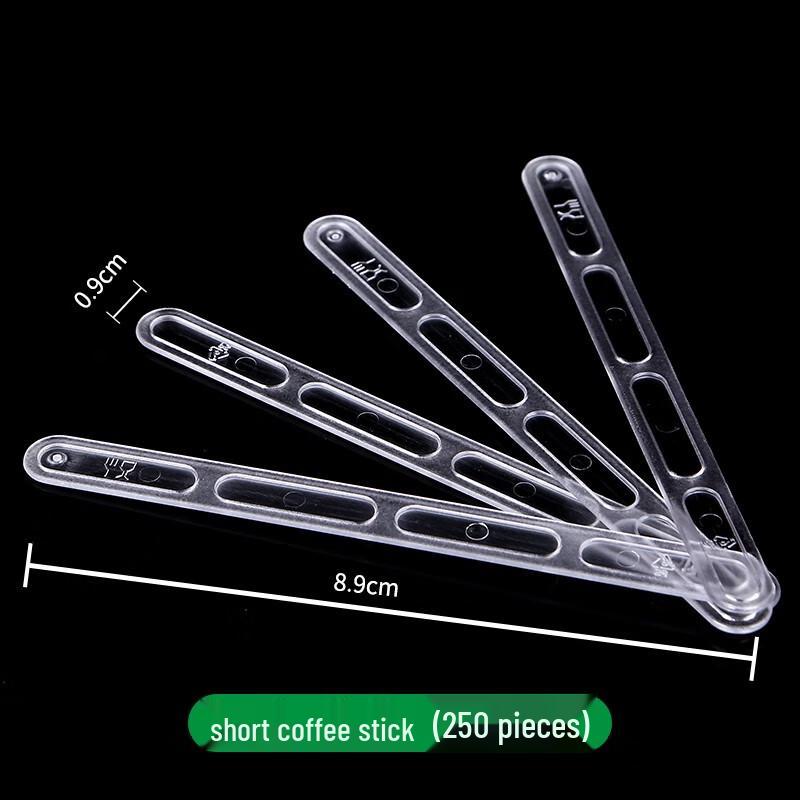 Disposable Plastic Coffee Stirrers (250-Pack)