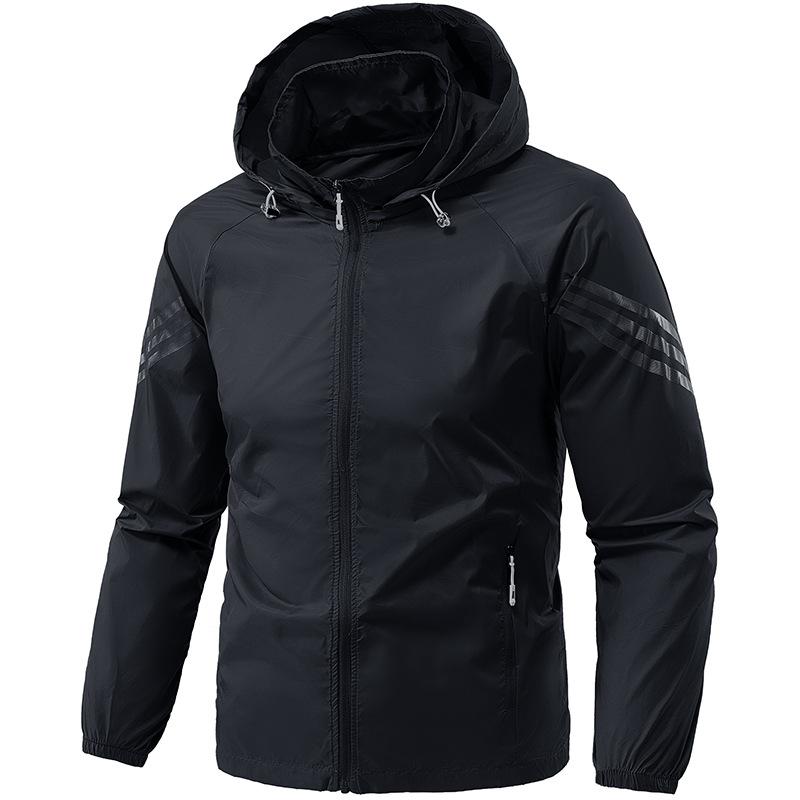 Новая летняя одежда для защиты от солнца, мужская одежда для кожи, куртка с капюшоном, мужской костюм для рыбалки и занятий спортом на открытом воздухе