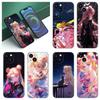 Японский мультфильм Sailor Moom черный силиконовый чехол для телефона для Apple iPhone 12 13 Mini 11 14 15 Pro Max 7 8 Plus X XR XS SE 2020 2022