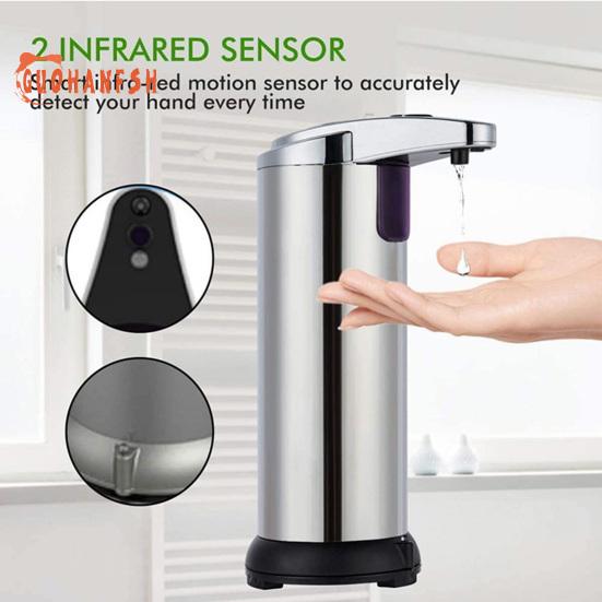 Автоматический дозатор мыла с датчиком, большая емкость, умная интеллектуальная индукция, насос для жидкого мыла, кухонные принадлежности