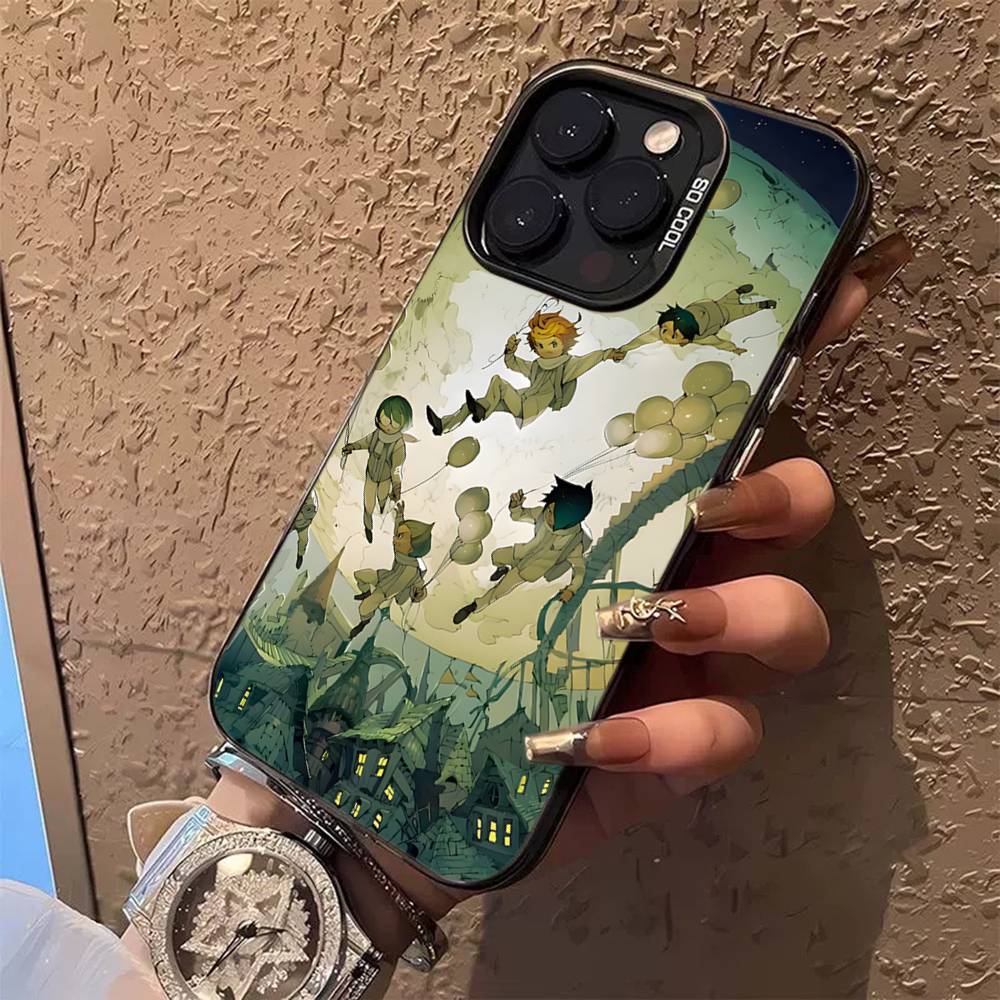 Чехол для телефона The Promised Neverland для iPhone 17 16 15 14 13 12 11 Pro MAX Plus Цветной Матовый Задний Чехол