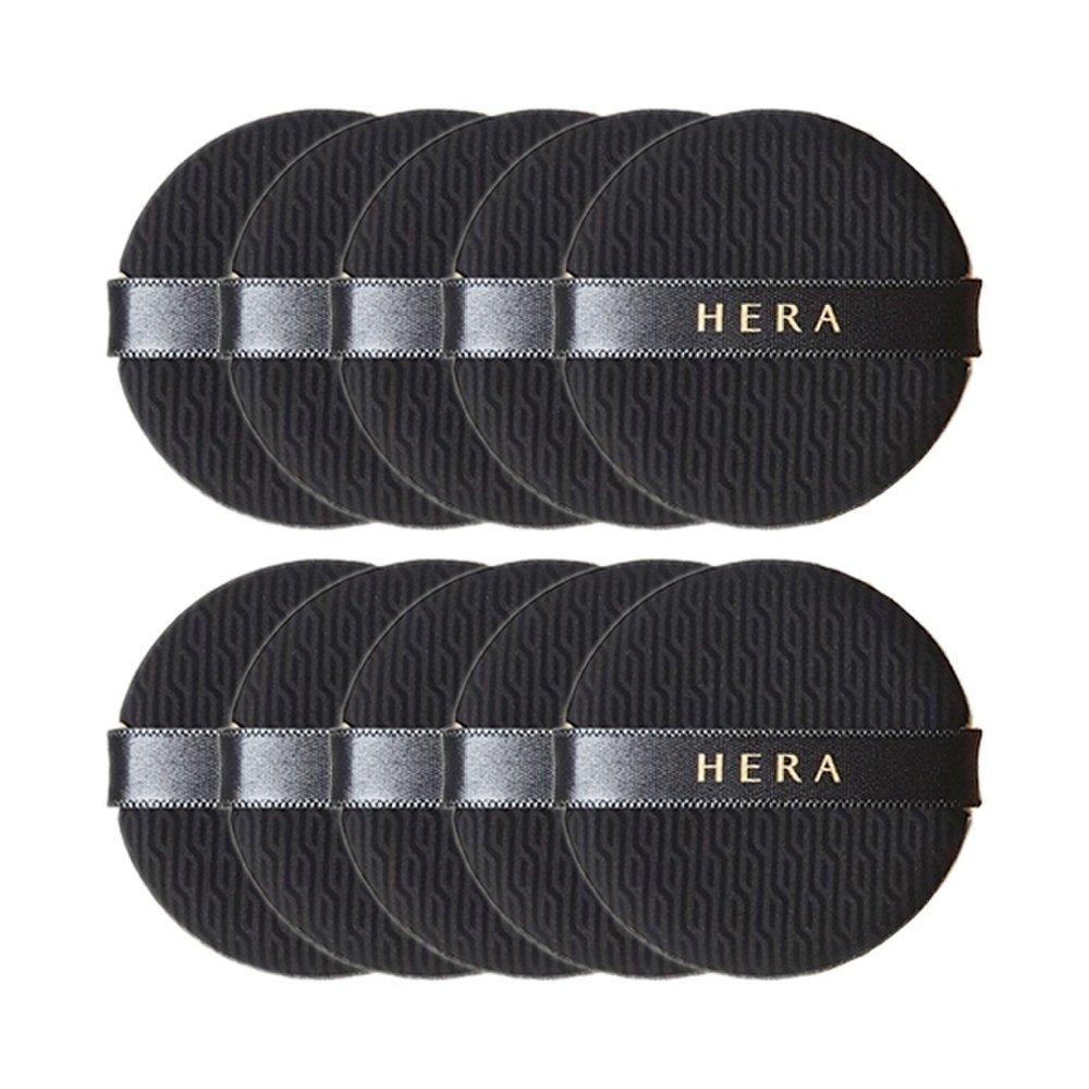Hera Black Cushion Puff 2 Sheets X5