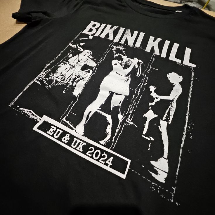 90s Bikini Kill band Retro T shirt Unisex tee Reprint digital tee S-5XL