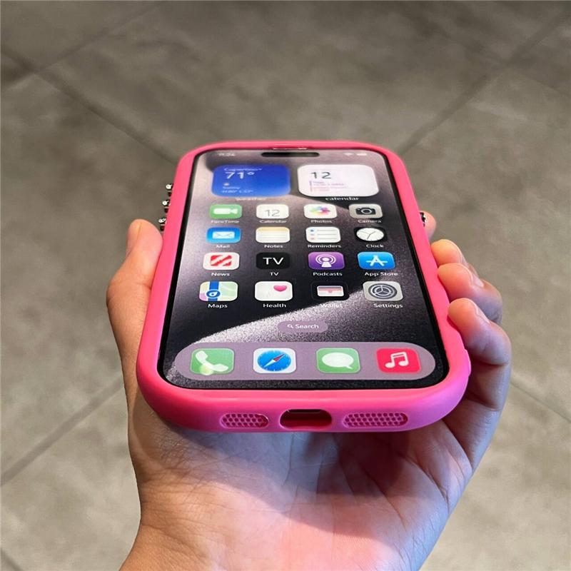 Для iPhone 14 15 16 Pro Max Конфетный Цвет Дугообразный Мягкий Силиконовый Бампер Чехол для Телефона Для iPhone X XR 11 12 13 Защитная Крышка для Камеры