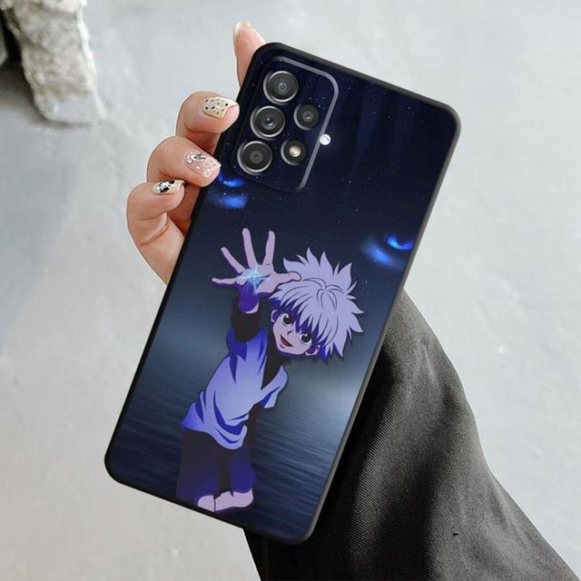 Чехол Hunter × Hunter Killua Zoldyck для Samsung Galaxy A14 A73 A53 A71 A51 A31 A33 A22 A12 A21s A13 A32 A52s A72 A52 A23