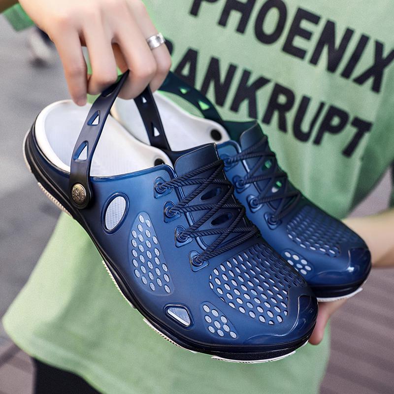 New Fashion Ultra Light Oversized Men's Shoes Sandals Beach Shoes