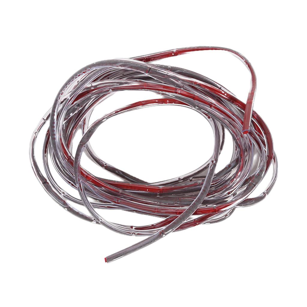 5/8M Car Door Weatherstrip PVC Seal Strip Anti Scratch Noise Insulation Protector Strip Anti-collision Sealing Sticker for Door Hood Trunk