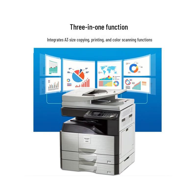 Sharp SF-S233N A3/A4 Monochrome Laser Multifunction Copier CN plug (adapter included)