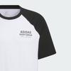 Adidas T Shirt Unisex White/Black JZ0099