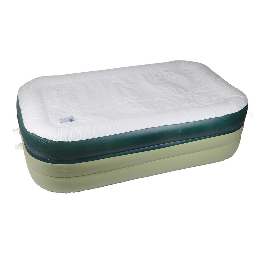 Надувной бассейн прямоугольной формы с милыми узорами, складной утолщенный бассейн из ПВХ для детей