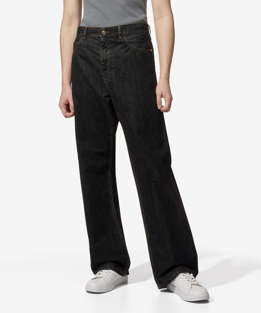 MARNI Garment Dyed Flock Denim Pants - Black / Puju0021A0Uscv98Fdn99