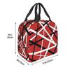 Nice One Van Halen Insulated Lunch Bag for Women Children Portable Food Boxes Thermal Lunch Box Tote