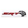 Metal Car Trunk Sticker for Dodge SRT Logo Charger Challenger Jcuv Caliber Durango Auto Rear Side Body Emblem Decoration U1111