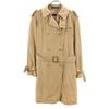 MACKINTOSH SCOTLAND Льняной плащ тренч с длинным рукавом 34 бежевый Женский Б/У