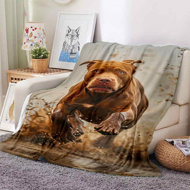 Wildlife Forest Cabin Sunset Blanket Soft And Portable Four Season Home Bed Sofa Blanket Office Travel Lunch Break Warm Blanket A7