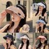 Sun Hat With Large Brim For Summer Uv Protection Breathable Polyester For Women And Girls