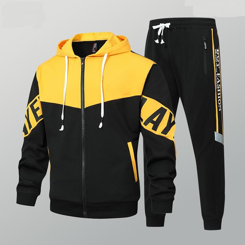 2025 Новый Стиль Повседневный Спортивный Костюм С Настраиваемым Подходящим Для Подростков И Студентов Унисекс