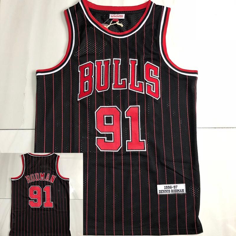 Набор баскетбольных джерси Chicago Bulls NBA с вышитыми номерами и именами - Стиль Джордан 23 Пиппен Родман Роуз Мужской Женский