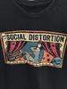 Группа Social Distortion Черная Подарок для фаната S-2345XL Футболка Унисекс Футболка