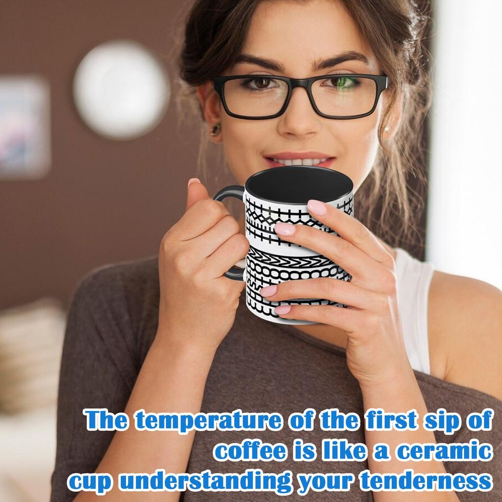 Творческая новая керамическая кухонная забавная черная кофейная чашка