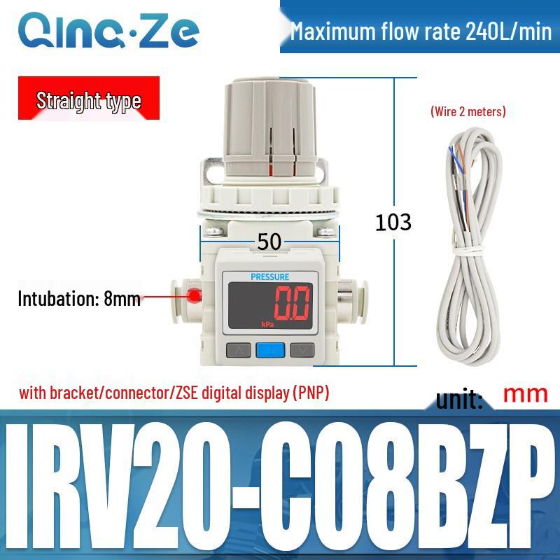 IRV Vacuum C06: Negative Pressure C08 Valve, LC10 Regulating Valve, 20 Limit Valve, BG Pressure Stabilizer
