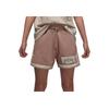 Jordan Diamond Comfortable Fashion Soft Versatile Casual Shorts Women Shorts Mellow-Yellow Oatmeal Gray-Black HV1284-200