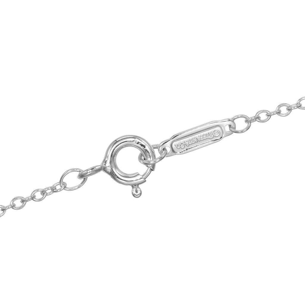 TIFFANY&Co. 1837 Interlocking 4 Circles Necklace Silver925/Rubedo Metal 13g Women Used