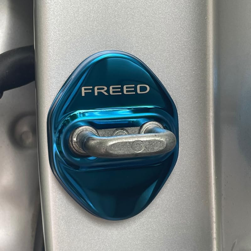 MEKOMEKO Honda New Freed GT Series Striker Cover Door Lock Cover Plated Accessories Interior Parts Stainless Steel 4PCS Easy Installation 20 июня