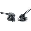 Bunker Studio 1/700 Japanese Type 10 12cm Twin Anti-Aircraft Gun Plastic Model Kit Parts BSTIJN70050