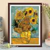 5D DIY Алмазная картина Подсолнух Картина Набор для вышивки крестом Мозаика Алмазная вышивка Полный круглый/квадратный дрель Украшение дома