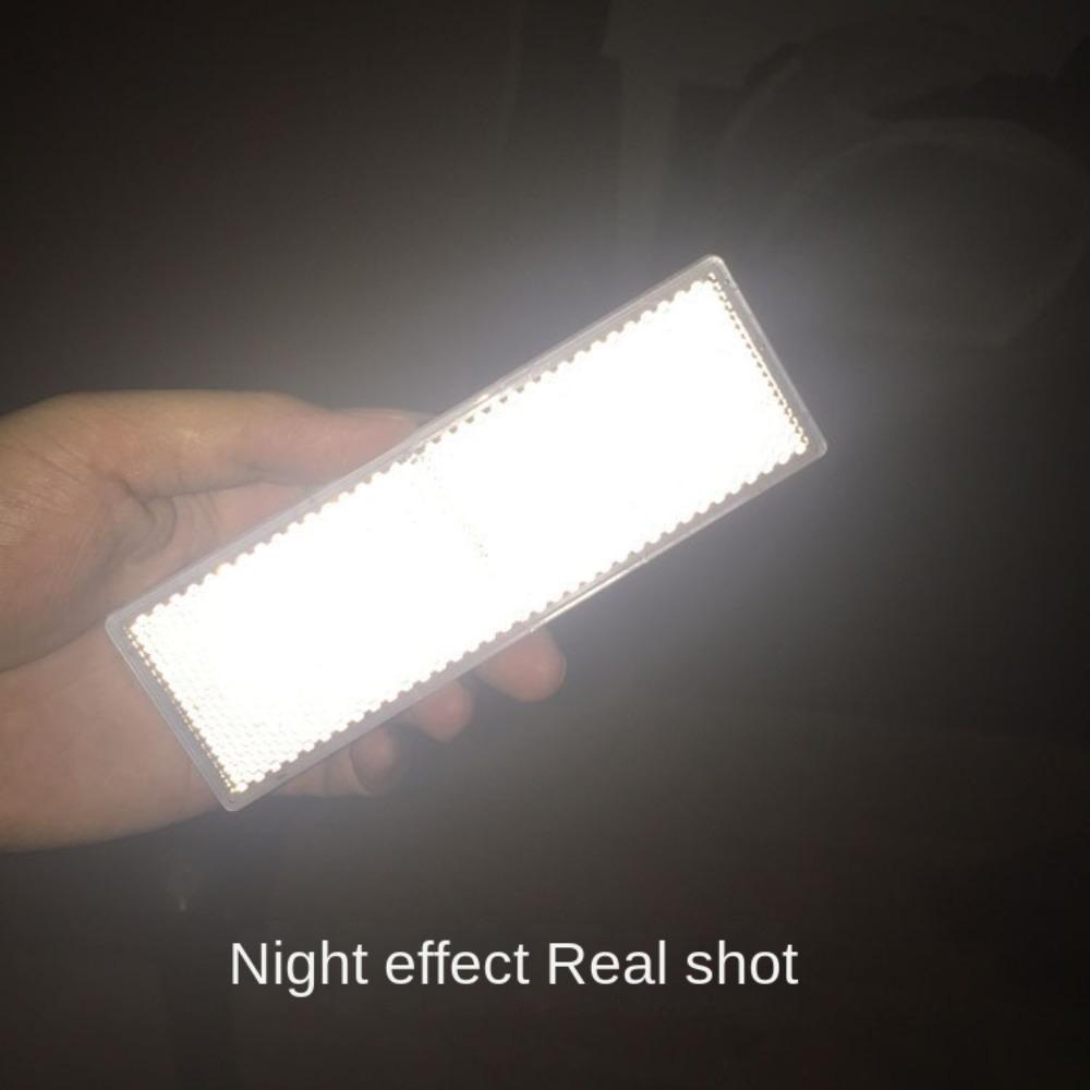 10 шт. Пластиковые отражатели для автомобилей, наклейки с предупреждением, клейкие наклейки с предупреждением о безопасности для грузовиков и прицепов