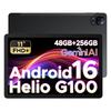Doogee Планшет Tab E3 Android 15 AI 2025, 32 ГБ + 256 ГБ / 2 ТБ, 11-дюймовый FHD+ и 90 Гц, 8800 мАч, Металлический корпус 7,5 мм, Слот для двух SIM-карт, 5G WIFI|GPS|BT5.2|Face ID