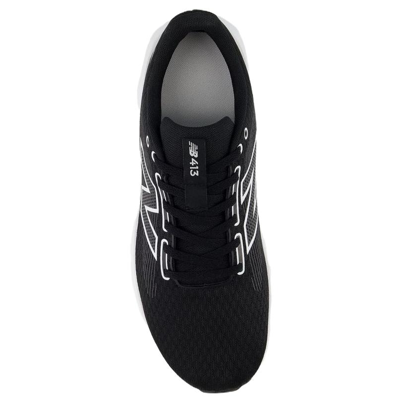 New Balance Nb 413 V3 Модные Удобные Прочные Низкие Кроссовки для Бега Мужские кроссовки Черный M413LK3